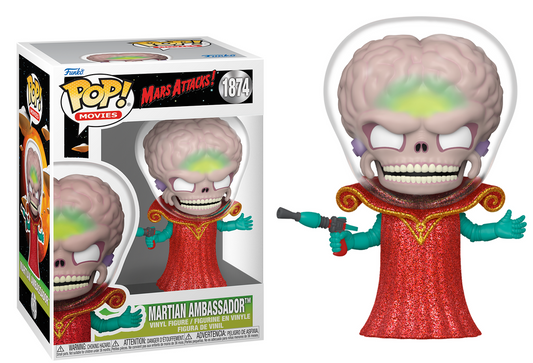 Preventa Martian Ambassador #1874 - Mars Attack! Funko Pop!