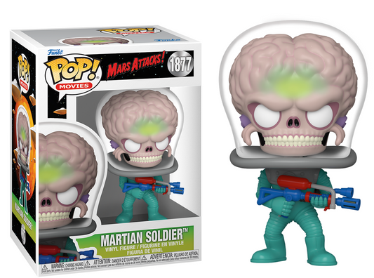 Preventa Martian Soldier #1877 - Mars Attack! Funko Pop!