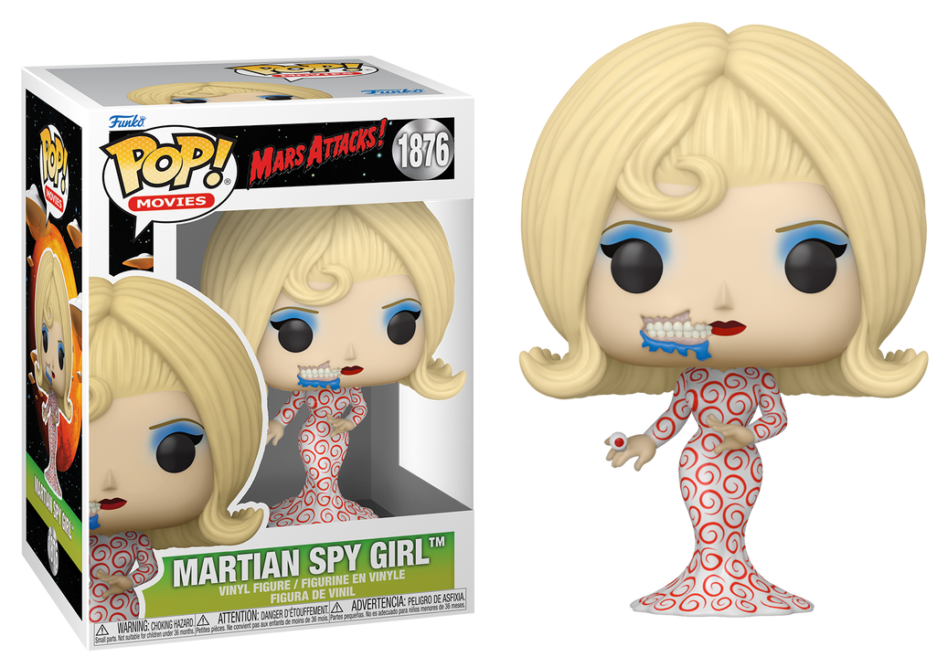 Preventa Martian Spy Girl #1876 - Mars Attack! Funko Pop!