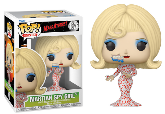 Preventa Martian Spy Girl #1876 - Mars Attack! Funko Pop!