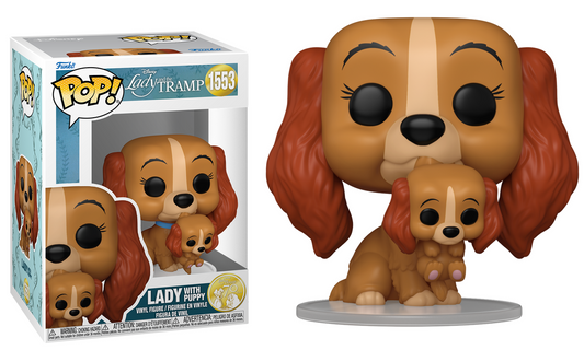 Preventa Lady with Puppy #1553 - Disney's Lady and The Tramp Funko Pop!