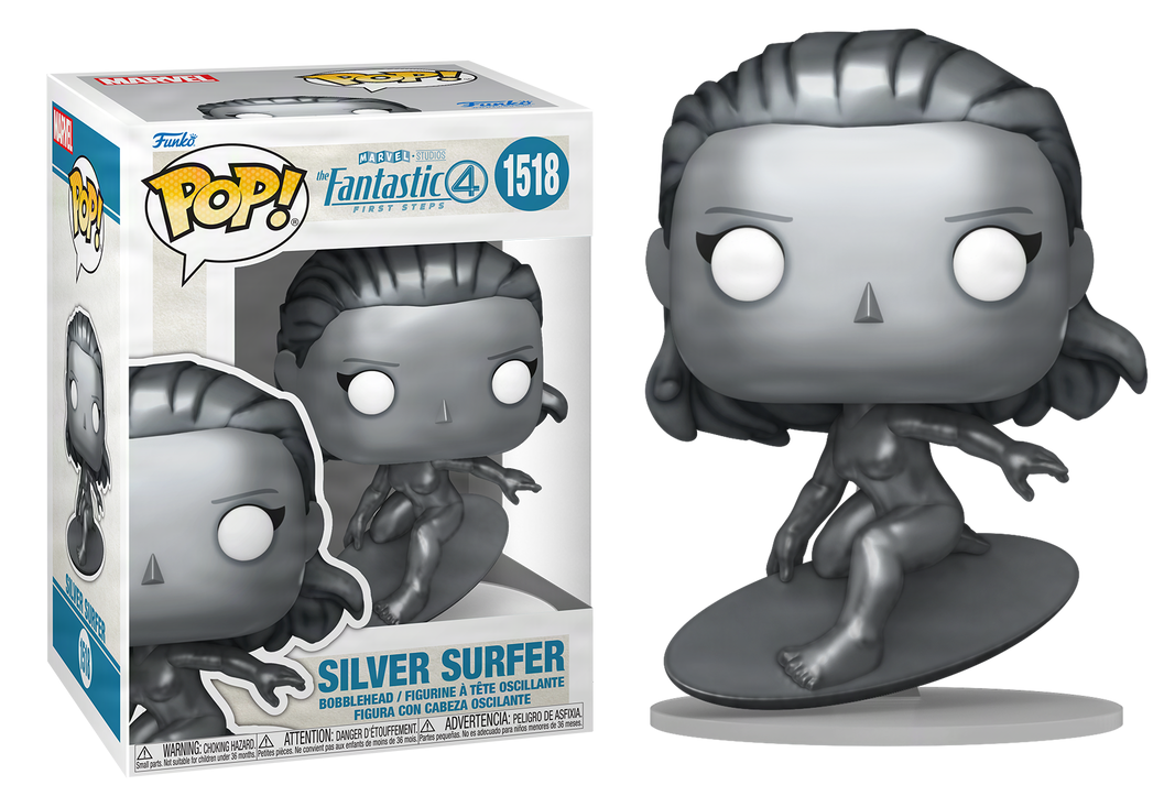 Por Encargo - Silver Surfer #1518 - Marvel's The Fantastic Four First Steps Funko Pop!