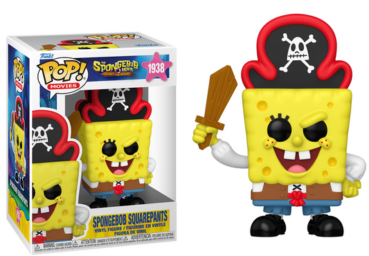 Spongebob Squarepants (Bob Esponja ) #1938 - The Spongebob Movie Search for Squarepants Funko Pop!