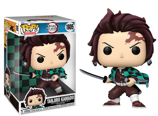 Preventa Tanjiro Kamado 10 inch #1805 - Demon Slayer Funko Pop!