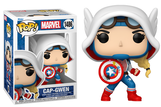 Por Encargo Cap-Gwen #1486 - Marvel Funko Pop!