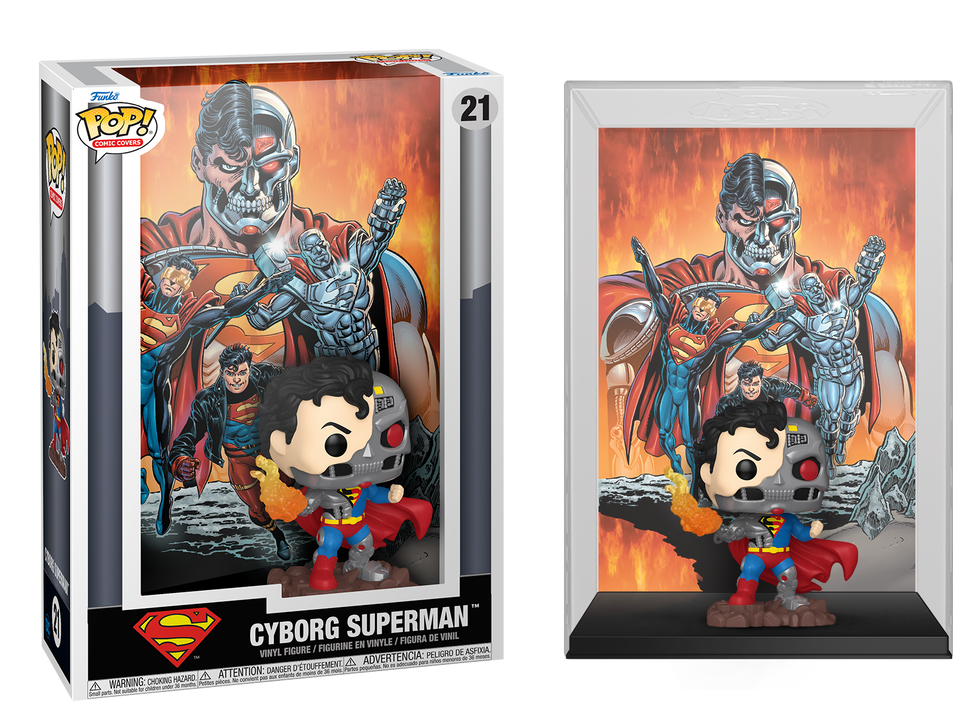 Preventa Cyborg Superman Cover #21 - DC Universe Funko Pop!