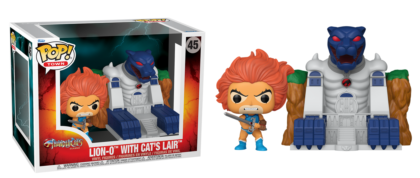 Por Encargo - Lion-O with Cats's Lair #45 - Thundercats Funko Pop!