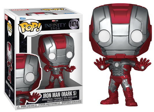 Preventa Iron Man (Mark 5) #1474 - Marvel Infinity Saga Funko Pop!