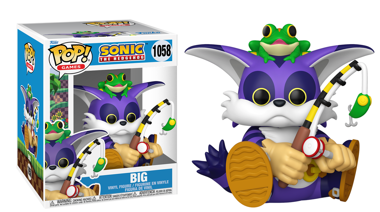 Preventa Big #1058 - Sonic The Hedgehog Funko Pop!