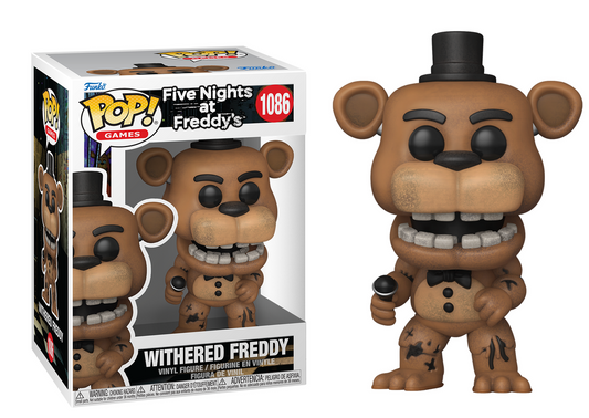 Por Encargo - Withered Freddy #1086 - Five Nights at Freddy's Funko Pop!