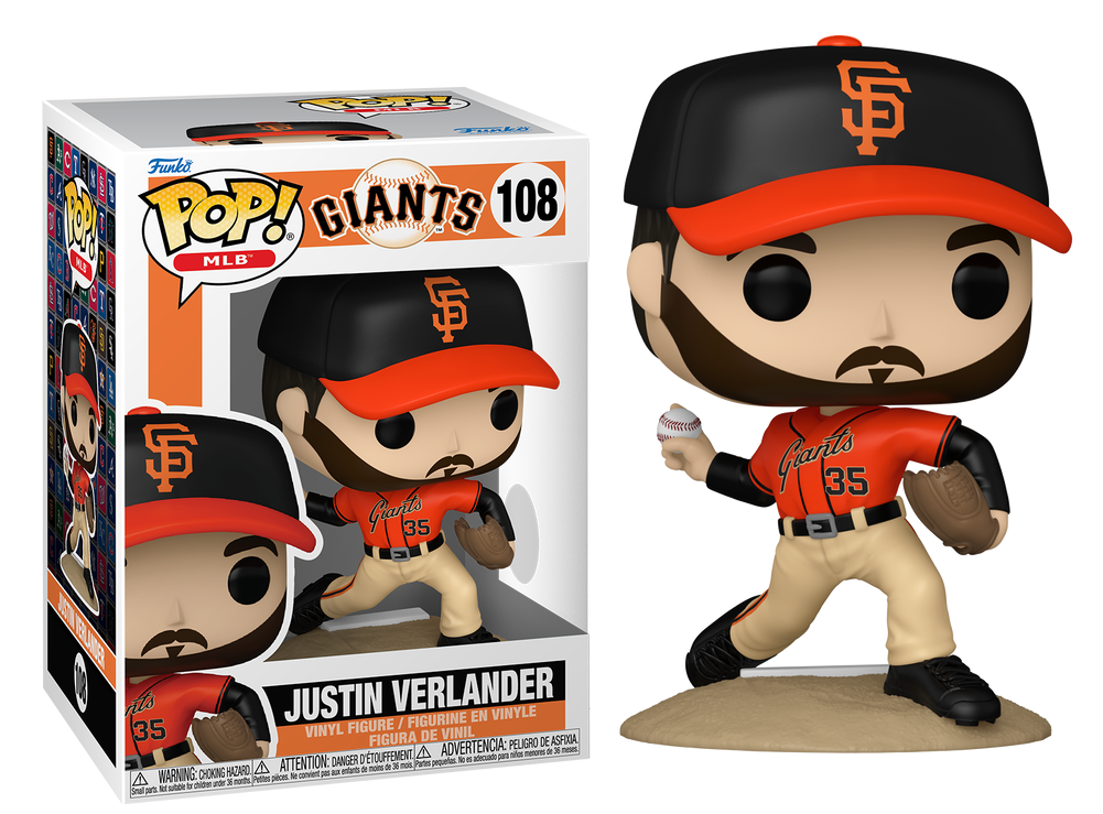 Preventa Justin Verlander #108 - Sports MLB Giants Funko Pop!