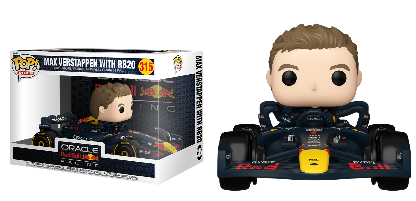 Max Verstappen with RB20 #315 - Oracle Racing Funko Rides Pop!