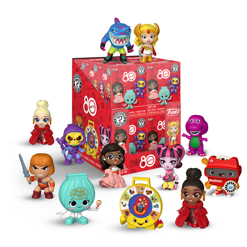 Preventa Mattel 80th Anniversary - Mystery Minis (Cajas Misteriosas) Funko Pop!