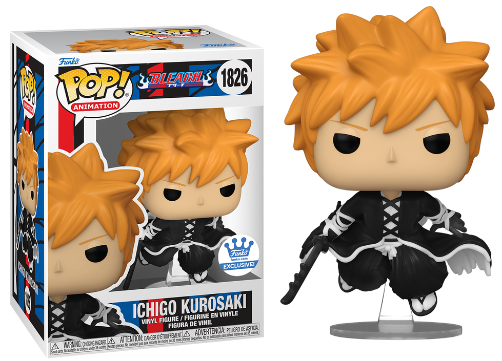 Preventa Ichigo Kurosaki Funko Shop #1826 - Bleach Funko Pop!