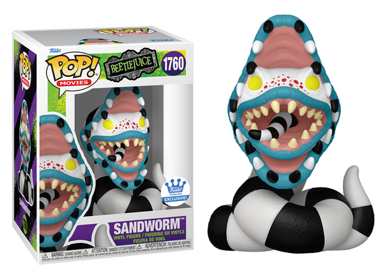 Por Encargo - Sandworm Funko Shop #1760 - Beetlejuice Funko Pop!