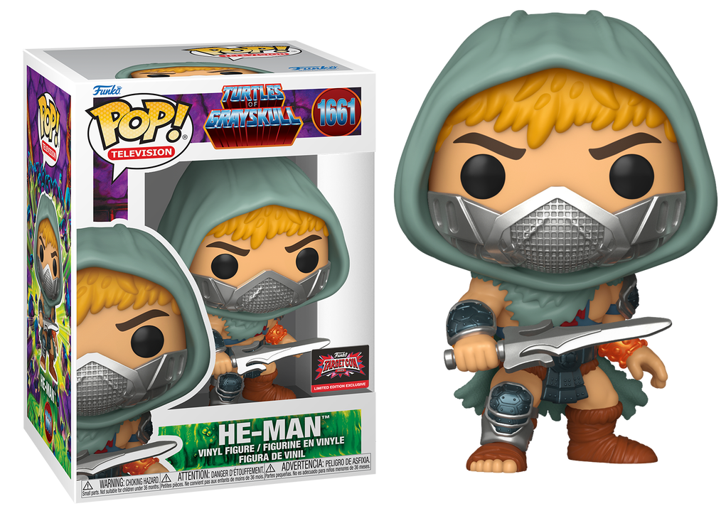 Preventa He-Man Target-Con 2025 #1661 - Turtles of Grayskull Funko Pop!