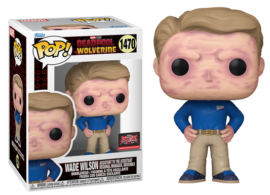 Preventa Wade Wilson Assistant to The Assistant Regional Manager Drivemax Target-Con #1470 - Marvel's Deadpool & Wolverine Funko Pop!