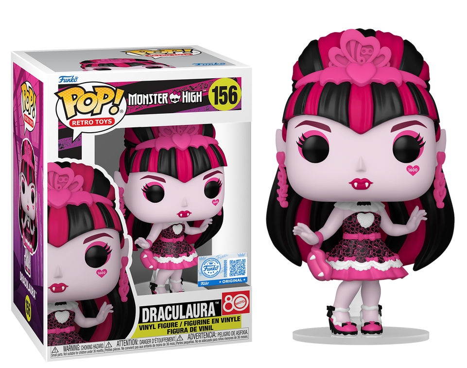 Preventa Rápida Draculaura Exclusive #156 - Monster High Funko Pop!