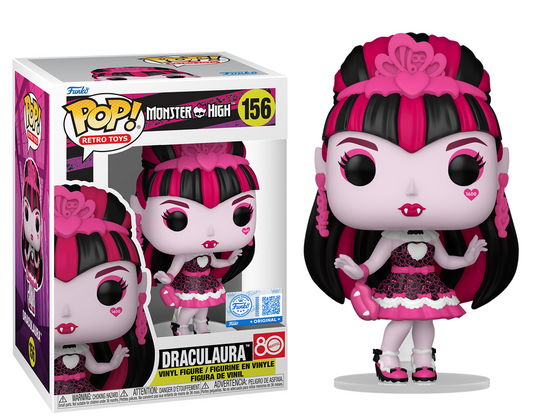 Preventa Rápida Draculaura Exclusive #156 - Monster High Funko Pop!
