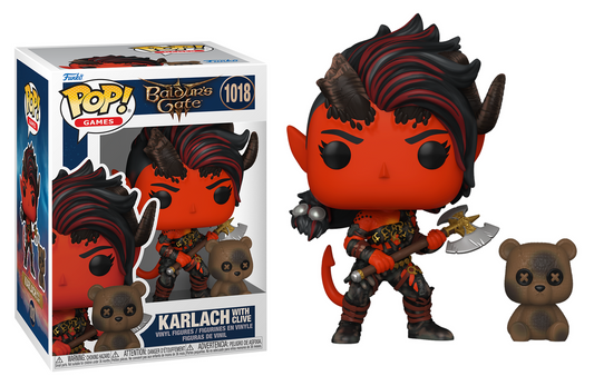 Preventa Karlach with Clive #1018 - Baldur's Gate Funko Pop!