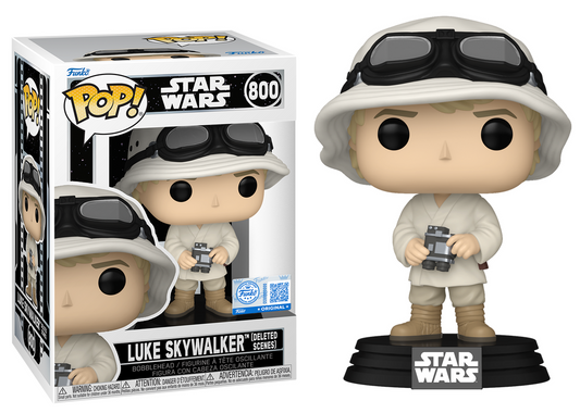 Preventa Rápida Luke Skywalker Deleted Scenes #800 - Star Wars Funko Pop!