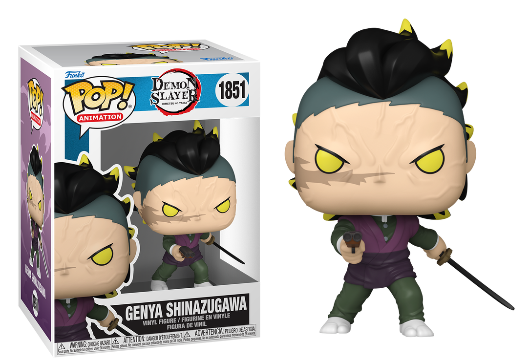 Preventa Genya Shinazugawa Demon Form #1851 - Demon Slayer Funko Pop!