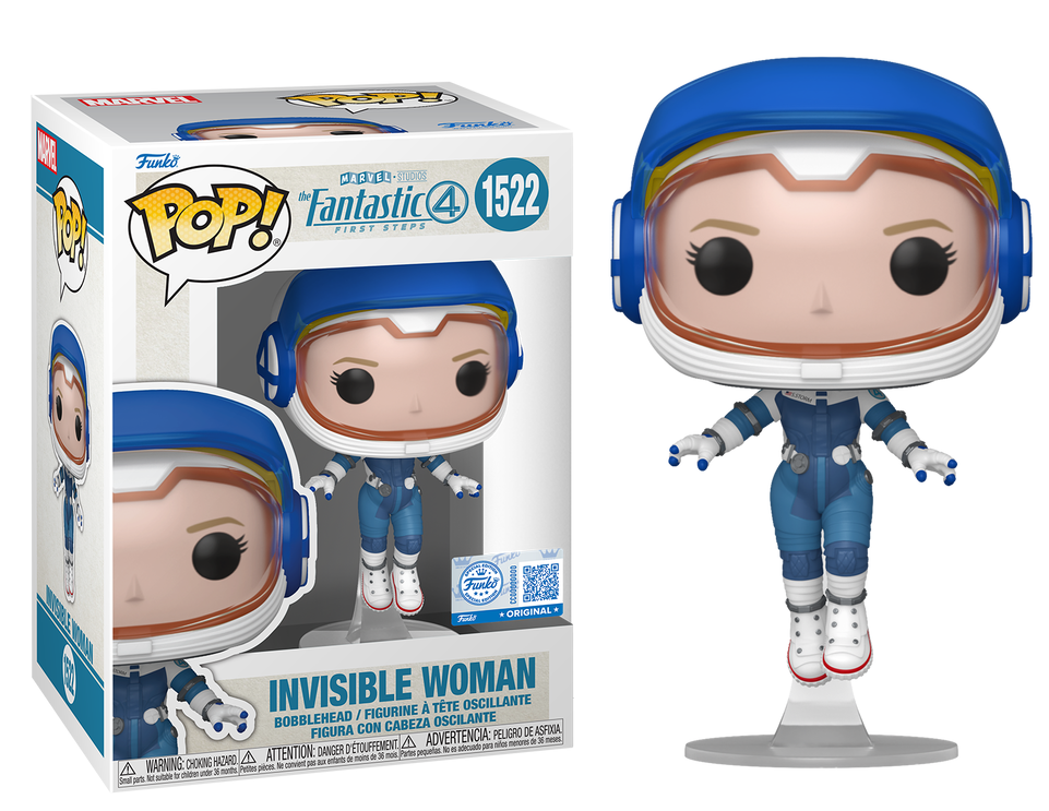 Por Encargo - Invisible Woman (La Mujer Invisible) Exclusive #1522 - Marvel's The Fantastic Four First Steps Funko Pop!