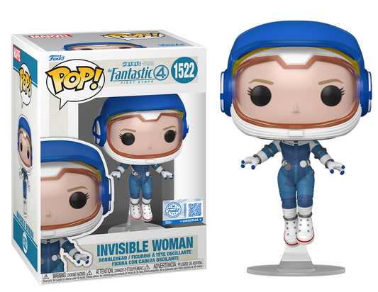 Por Encargo - Invisible Woman (La Mujer Invisible) Exclusive #1522 - Marvel's The Fantastic Four First Steps Funko Pop!