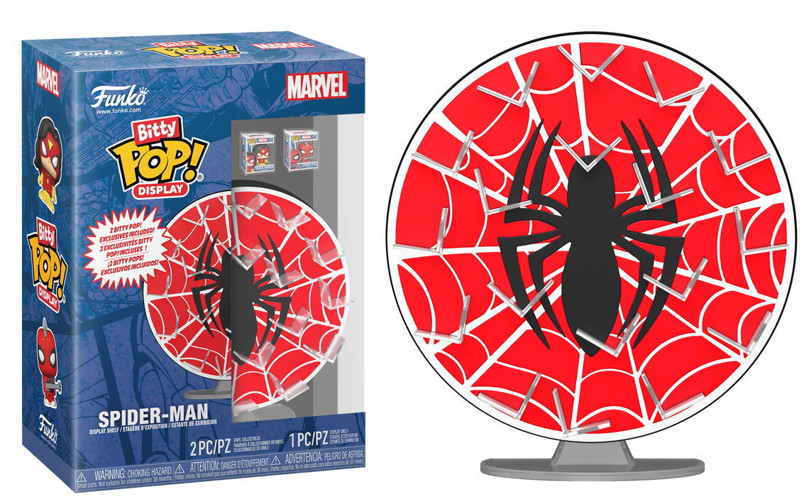 Por Encargo - Bitty Pop Display Spider-Man - Marvel's Spider-Man Bitty Pop!