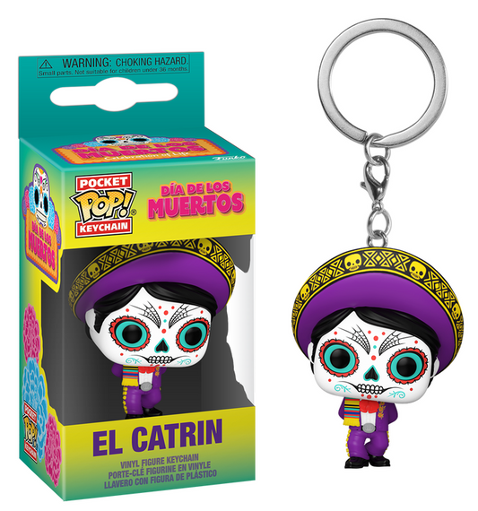 Llavero El Catrin - Dia de los Muertos Keychain!