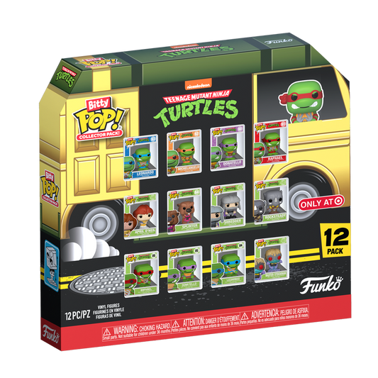 Preventa Bitty Pop Collector Pack TMNT 12 Pack - Teenage Mutant Ninja Turtle (Las Tortugas Ninja) Bitty Pop!