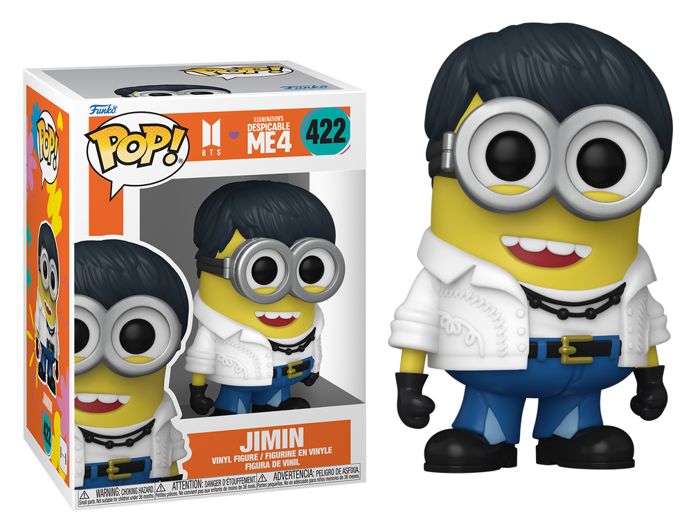 Preventa Jimin #422 - BTS X Despicable Me 4 Funko Pop!