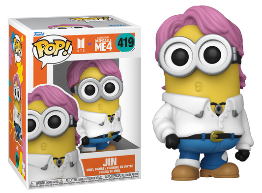 Preventa Jin #419 - BTS X Despicable Me 4 Funko Pop!