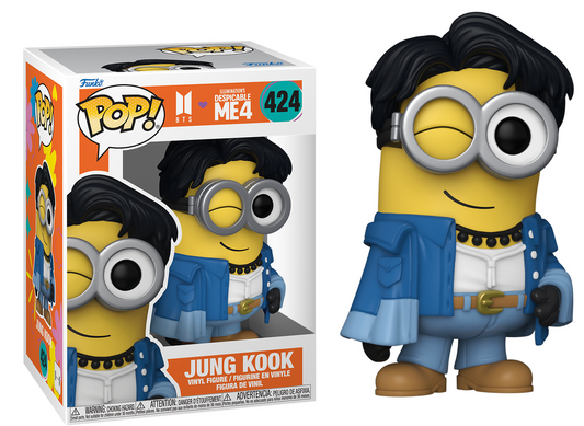 Preventa Jung Kook #424 - BTS X Despicable Me 4 Funko Pop!