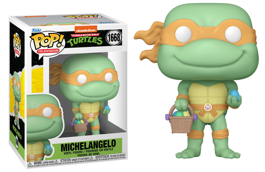 Preventa Michelangelo #1668 - Teenage Mutant Ninja Turtles (Las Tortugas Ninja) Easter Funko Pop!