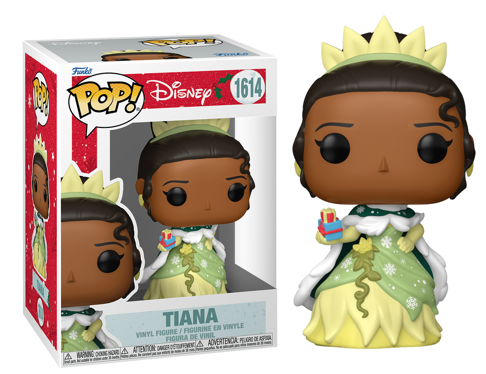 Preventa Tiana #1641 - Disney's The Princess and The Frog (La Princesa y el Sapo) Holiday Funko Pop!