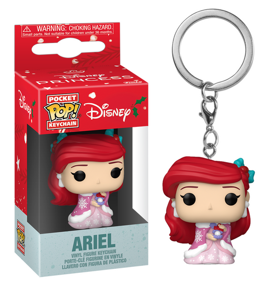 Llavero Ariel - Holiday Disney's The Little Mermaid (La Sirenita) Keychain Pop!