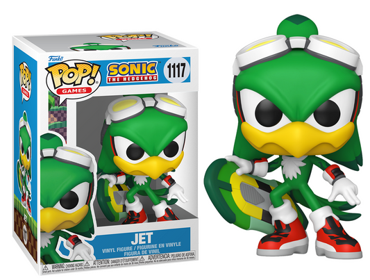 Por encargo - Jet #1117 - Sonic The Hedgehog Funko Pop!