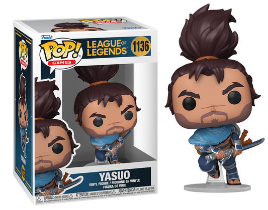 Preventa Yasuo #1136 - League of Legends Funko Pop!