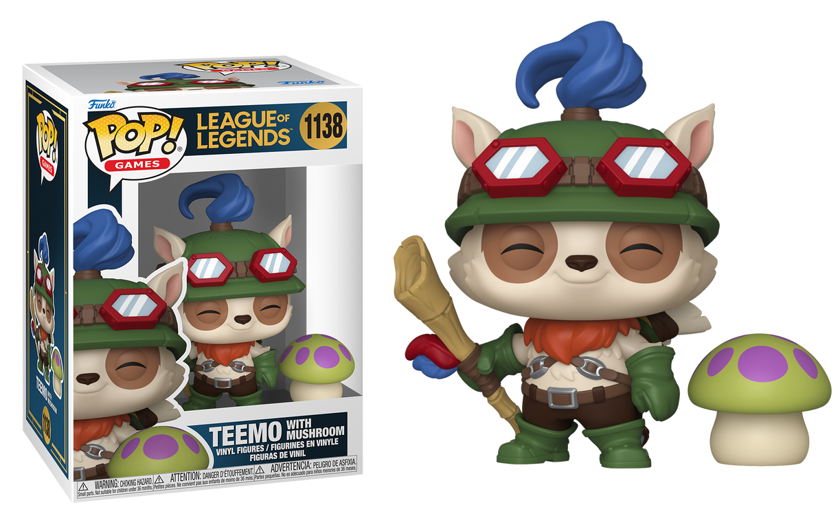 Preventa Teemo with Mushroom #1138 - League of Legends Funko Pop!