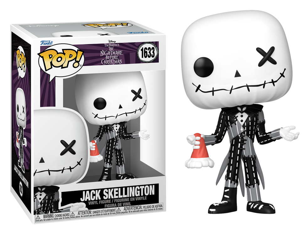 Preventa Patchwork Jack Skellington #1633 - Disney's Nightmare Before Christmas Funko Pop!