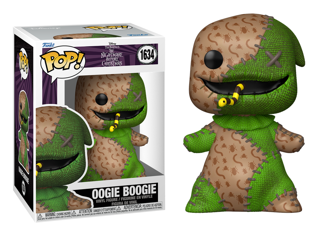 Preventa Patchwork Oogie Boogie #1634 - Disney's Nightmare Before Christmas Funko Pop!