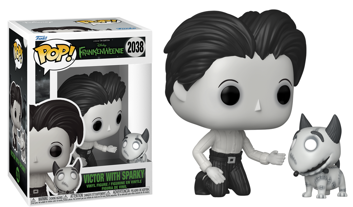 Victor with Sparky #2038 - Disney's Frankenweenie Funko Pop!
