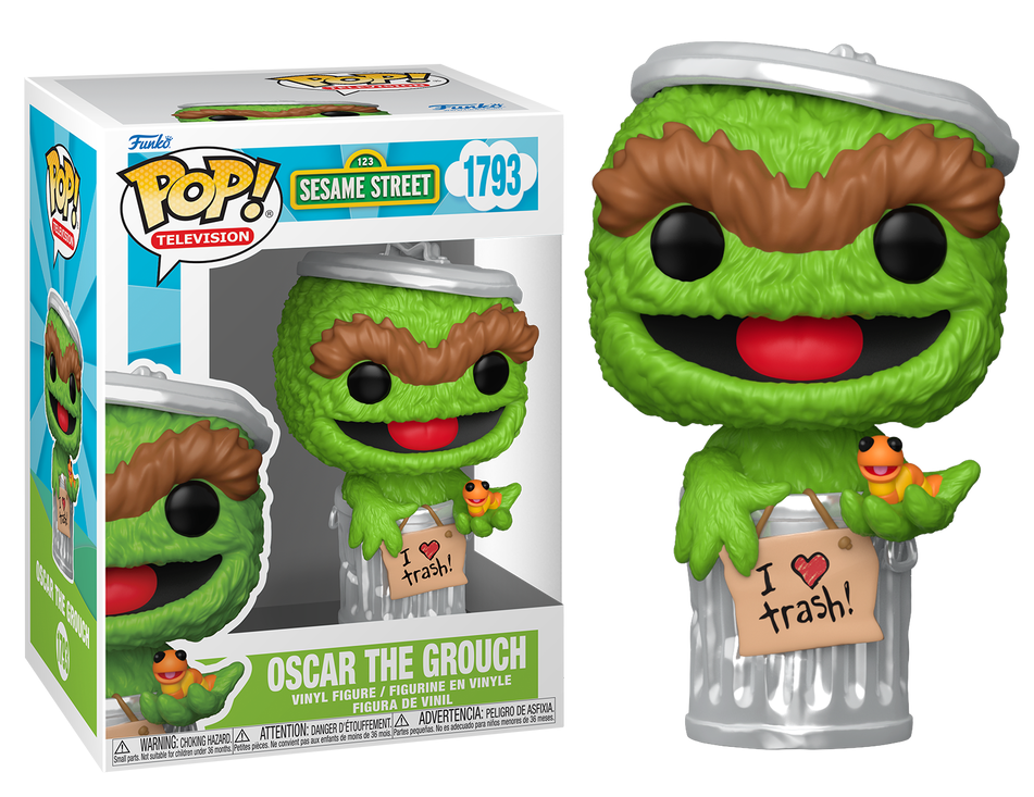 Preventa Oscar The Grouch #1793 - Sesame Street (Plaza Sesamo ) Funko Pop!
