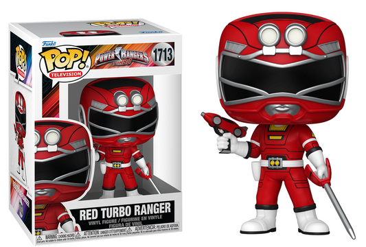 Por encargo -  Red Turbo Ranger #1713 - Power Ranger Turbo Funko Pop!