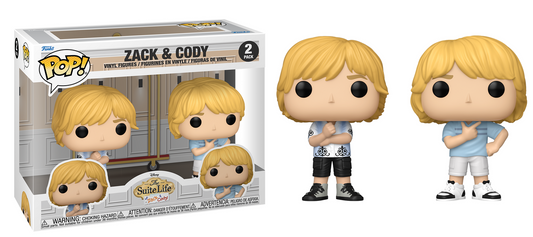 Preventa Zack & Cody #2Pack - Disney's The Suite Life of Zack & Cody Funko Pop!