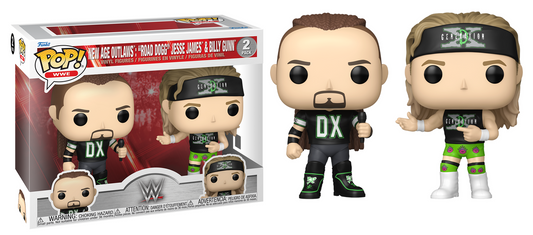 Preventa New Age Outlaws : "Road Dogg" Jesse James & Billy Gunn #2Pack WWE Funko Pop!
