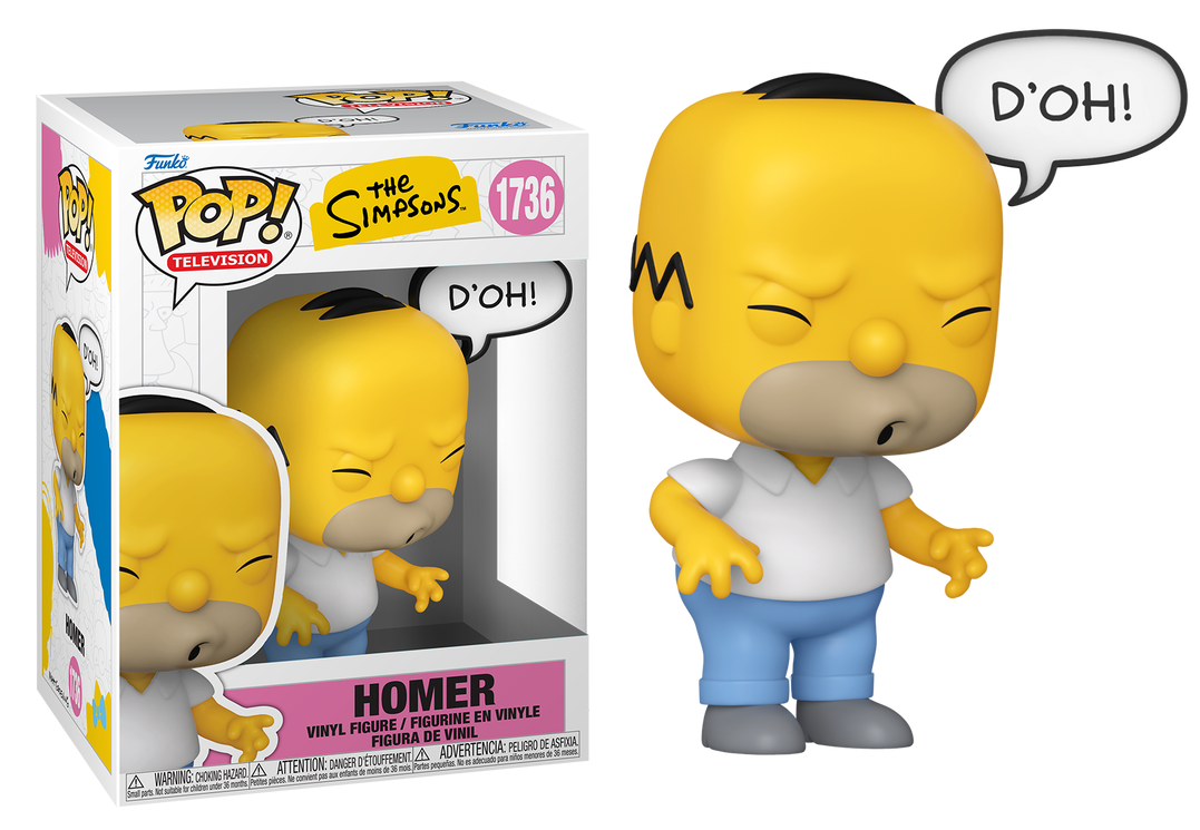 Por Encargo - Homer D'OH! #1736 - The Simpsons Funko Pop!