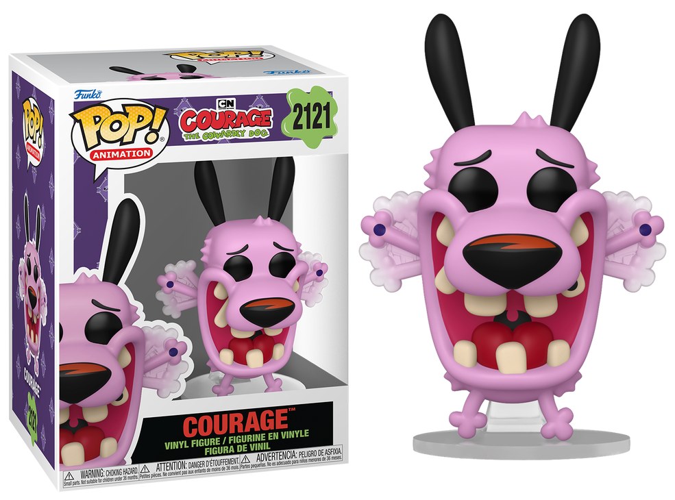 Preventa Courage #2121 - Courage The Cowardly Dog Funko Pop!