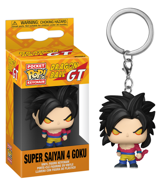 Llavero Super Saiyan Goku 4 - Dragon Ball GT Keychain Pop!